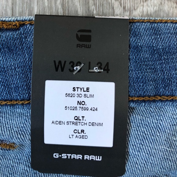 G-Star | Jeans | New Wit Tags Gstar Raw Elwood 562 3634 Denim | Poshmark